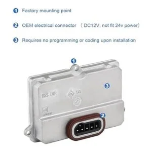 WMPHE Compatible con HID Xenon Faro Balasto Mercedes Benz_6