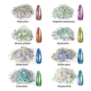 LETS RESIN Copos gruesos camaleón suministros de resina_2