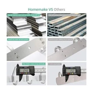 Ganchos de pared perchero para montaje en pared 4 trices_5