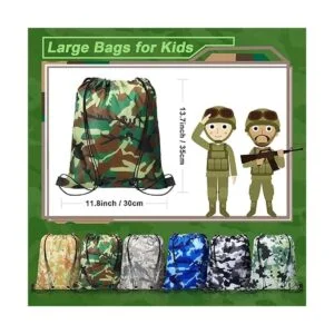 Paquete de 14 bolsas de cordón para niños regalos de_2