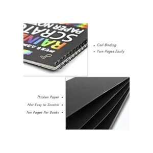 Paquete de 8 cuadernos de dibujo para manualidades para_6