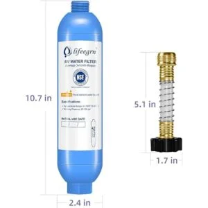 Lifeegrn Filtro de agua para RV con protector de_5
