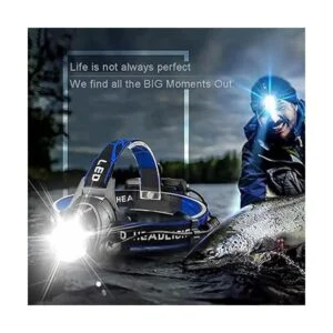 LBJD Faro LED recargable entrada y salida USB súper_2