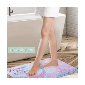 RosieLily Alfombra de baño 24 x 16 pulgadas súper suave_4