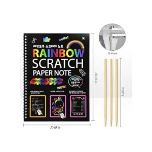 Paquete de 8 cuadernos de dibujo para manualidades para_3