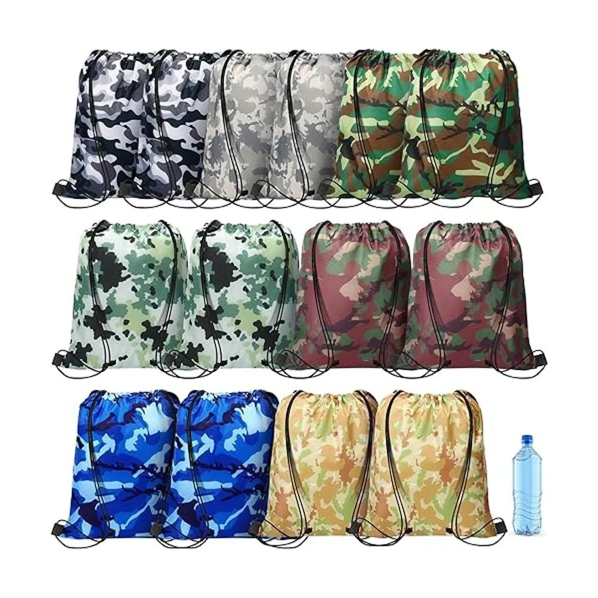 Paquete de 14 bolsas de cordón para niños regalos de_1