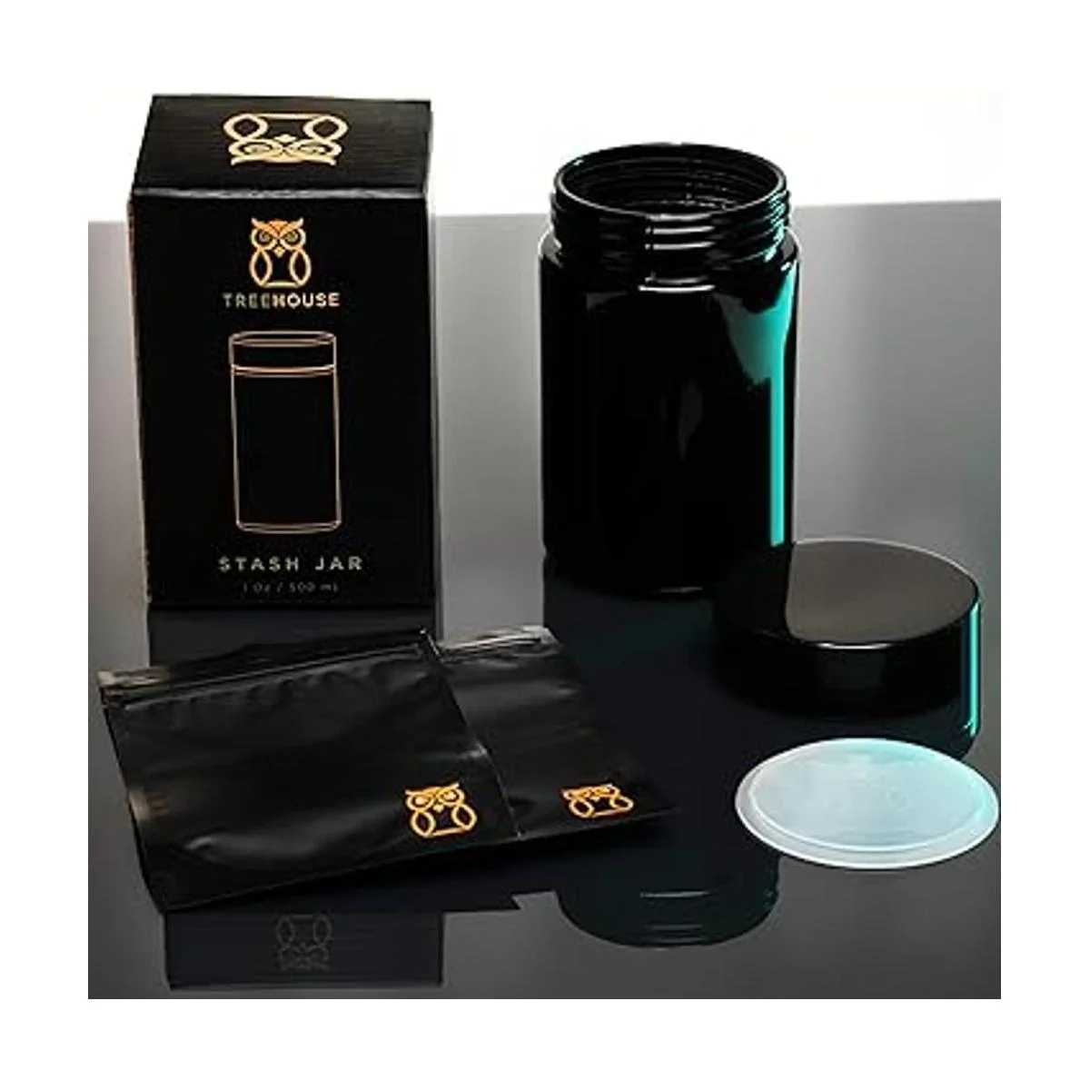 Stash Jar Contenedor a prueba de olores 16.9 fl oz para_3