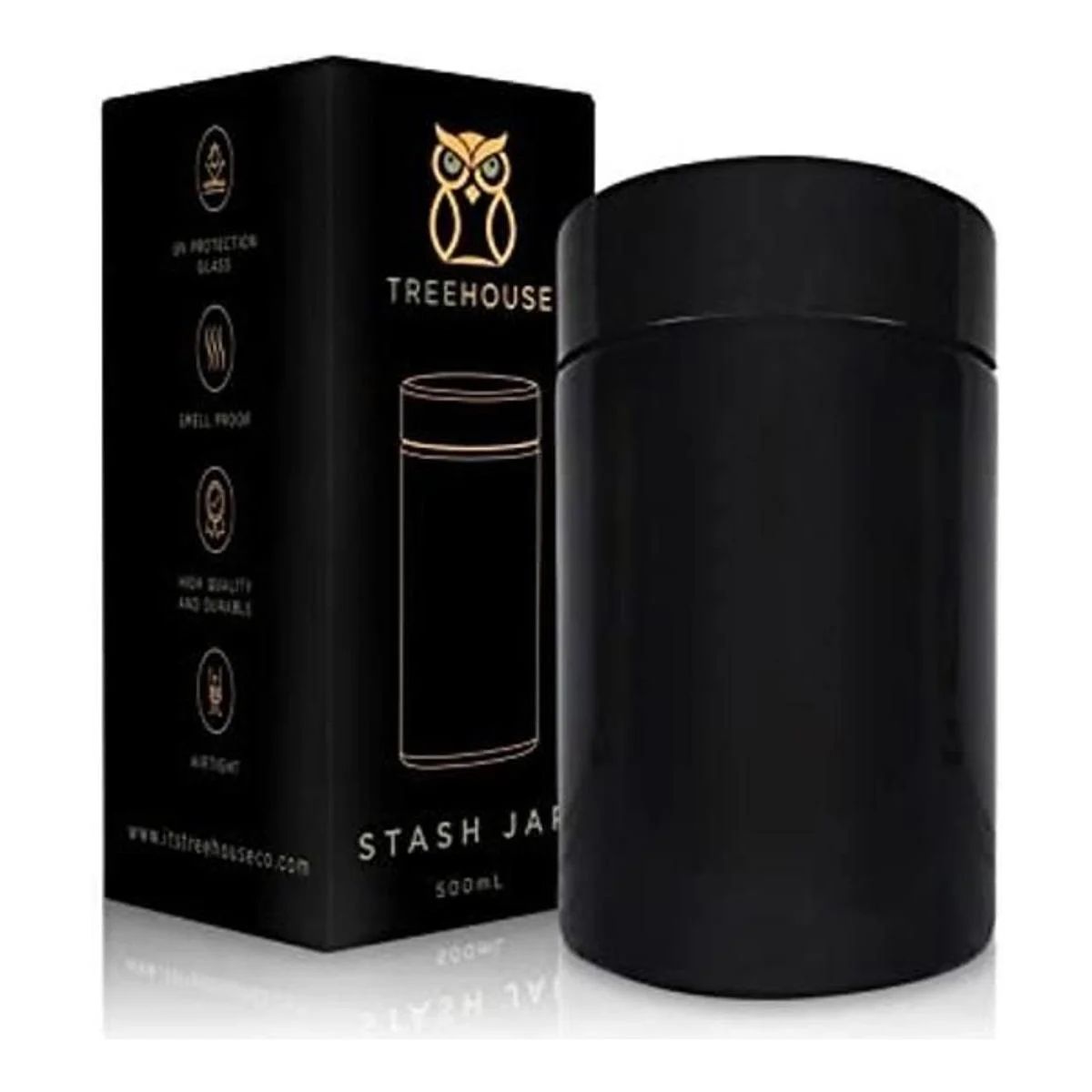 Stash Jar Contenedor a prueba de olores 16.9 fl oz para_1