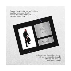 HWC Trading Ray Park Gift USL firmado con autógrafo_3