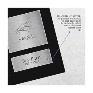 HWC Trading Ray Park Gift USL firmado con autógrafo_5