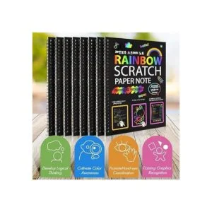 Paquete de 8 cuadernos de dibujo para manualidades para_5