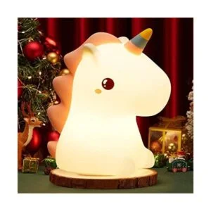 Mubarek Lámpara de noche de unicornio para niños 16_1