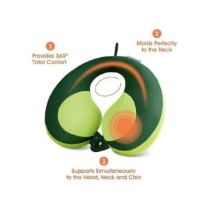 INFANZIA Almohada de viaje infantil para el cuello con_4