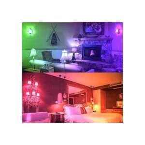 HEKEE Bombillas LED de candelabro E12 vela que cambia de_3