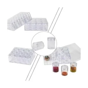 2 recipientes de almacenamiento de cuentas de 12 piezas_4