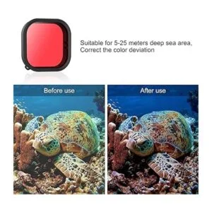 AFAITH Paquete de 3 filtros de buceo funda impermeable_3