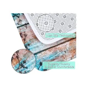 Alfombra de baño súper suave y absorbente alfombra de_3