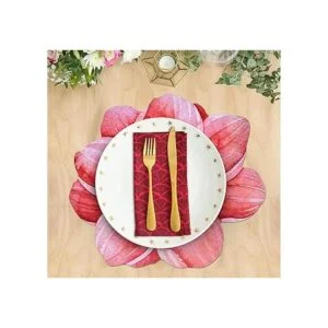 Paquete de 50 alfombrillas desechables de papel en forma_4