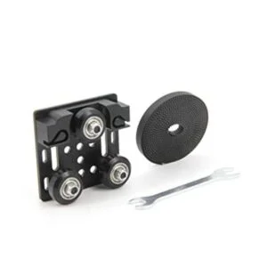 Zeberoxyz Big V Rueda con placa y hebilla de cinturón de_1