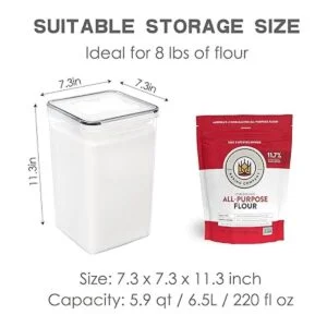 Pantrystar Recipientes grandes de almacenamiento de_2