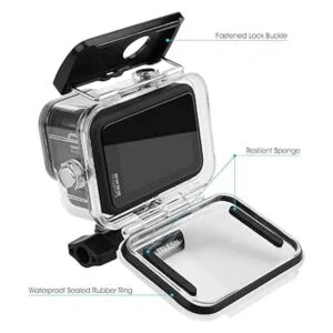 AFAITH Paquete de 3 filtros de buceo funda impermeable_2