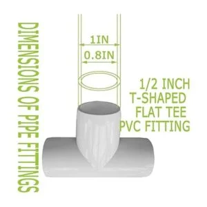 EPHECH Accesorios de PVC de 3 vías de 12 pulgadas 24_2