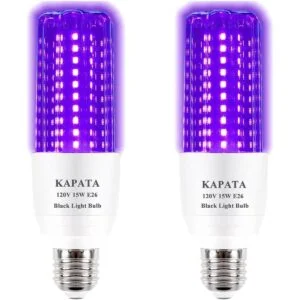 Kapata Bombilla LED UV negra de 15 W de ahorro de energía_1