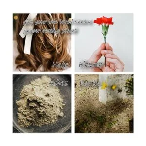 patscorai Urnas pequeñas para cenizas humanas juego de 5_7