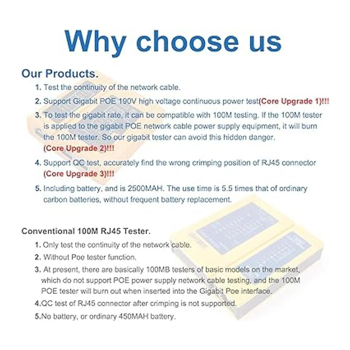 probador de cable de red probador de Ethernet del_6