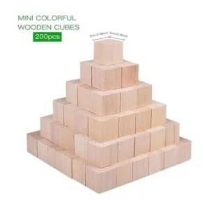 Bloques de madera paquete de 200 cubos de conteo_7