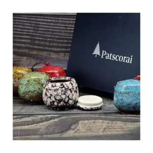 patscorai Urnas pequeñas para cenizas humanas juego de 5_5