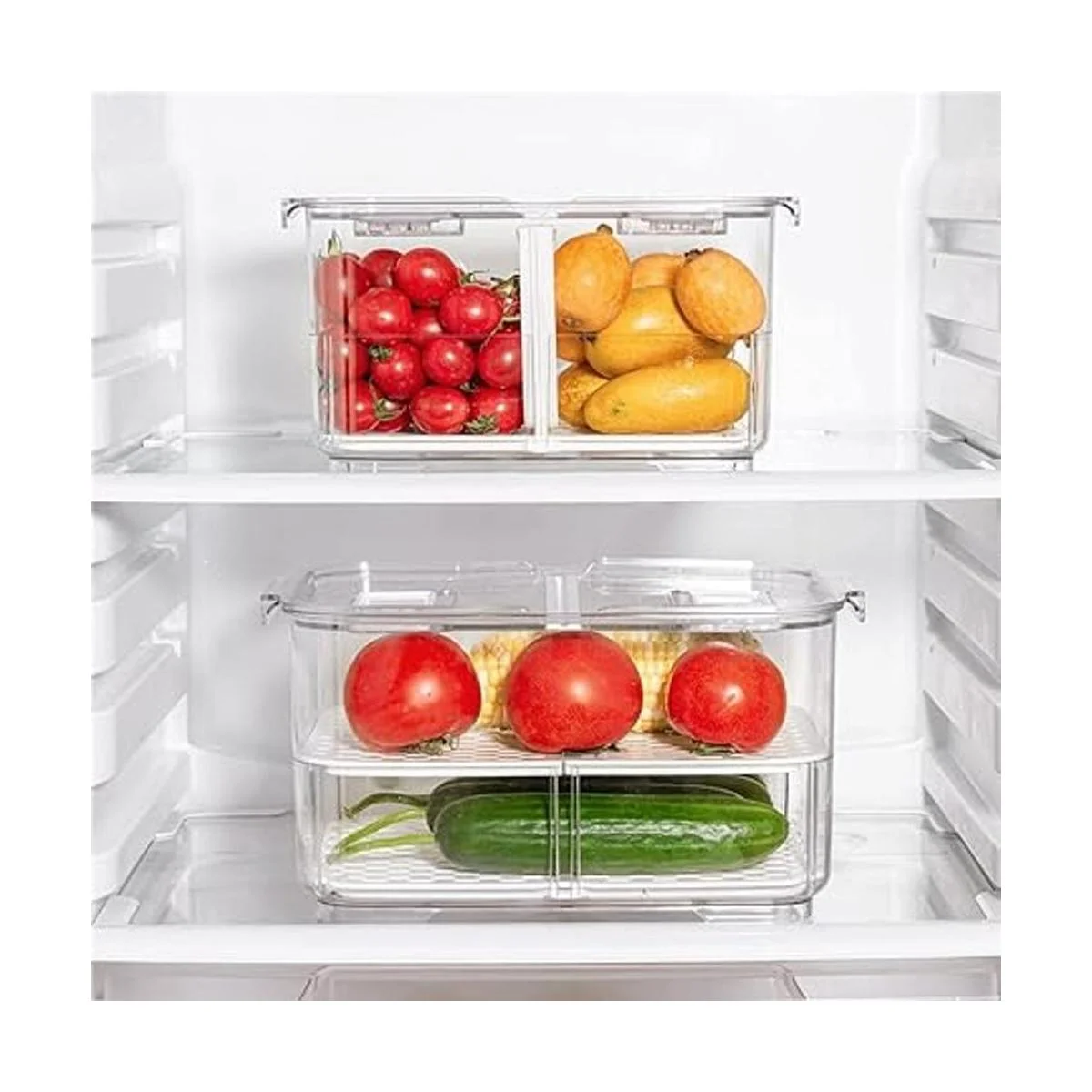 blitzlabs Contenedores organizadores de refrigerador para_6