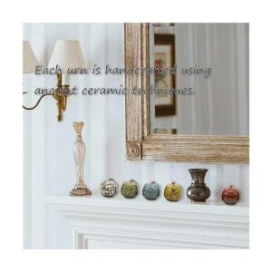 patscorai Urnas pequeñas para cenizas humanas juego de 5_6