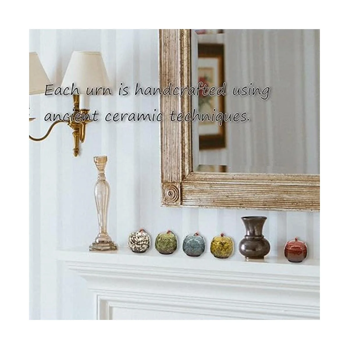 patscorai Urnas pequeñas para cenizas humanas juego de 5_6