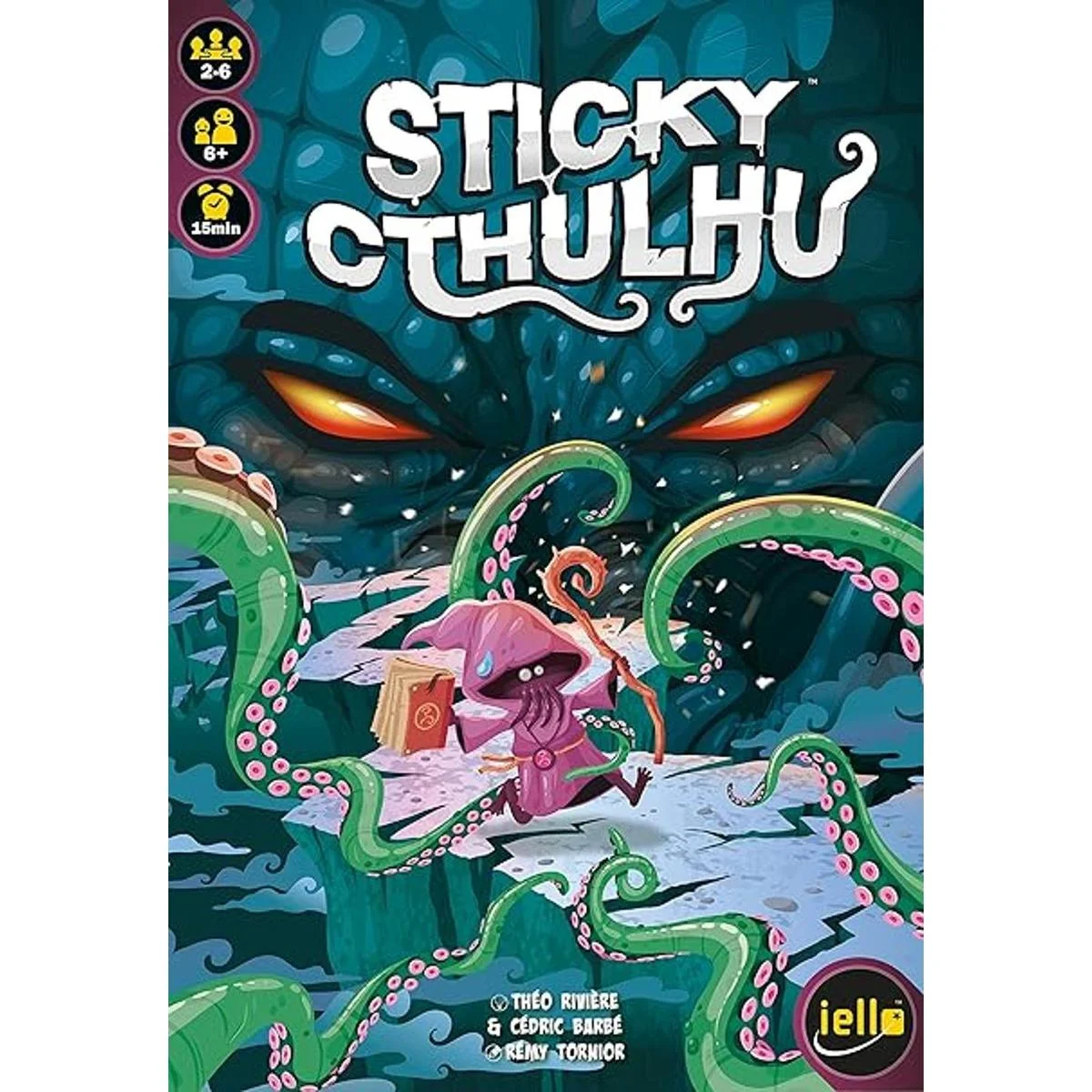 IELLO Sticky Cthulhu juego de mesa de estrategia_1
