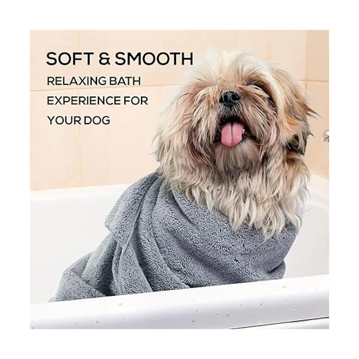 PAWPUP Toalla para perro superabsorbente paquete de 2_4