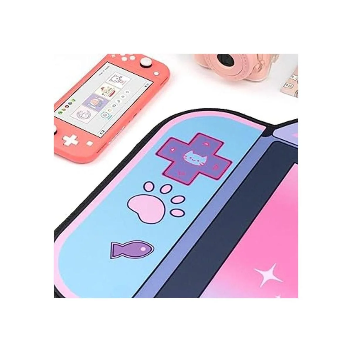 YOCORE Alfombrilla de mouse para orejas de gato base de_4