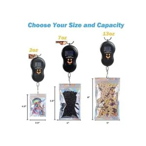 200 bolsas de Mylar a prueba de olores de 5 x 8 pulgadas_3