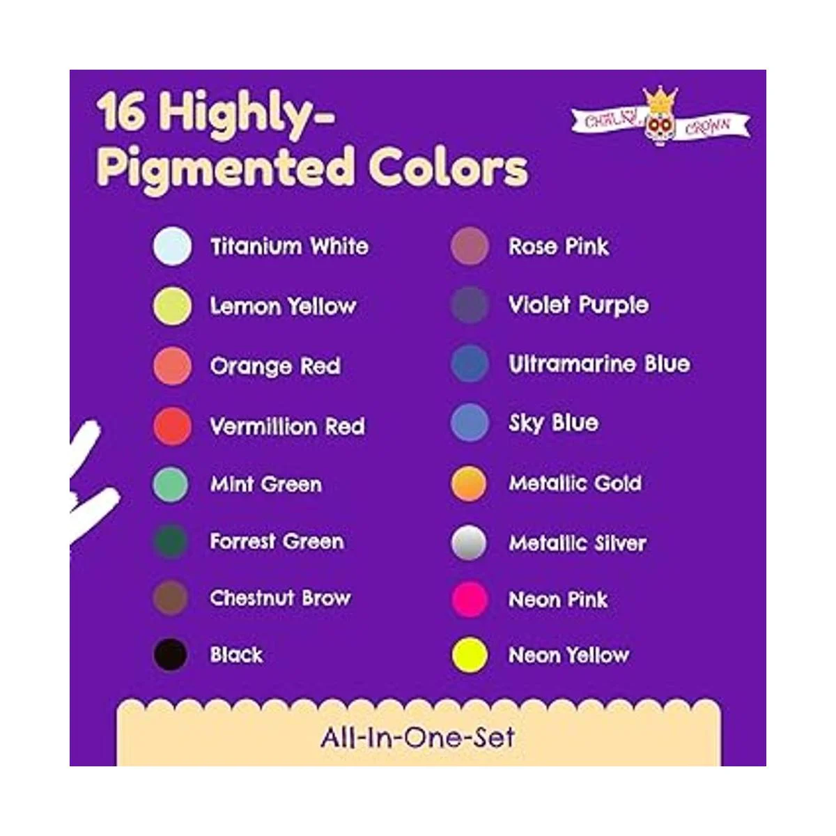 Pintura permanente para ropa 16 colores pintura de tela_5