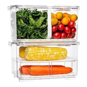 blitzlabs Contenedores organizadores de refrigerador para_2