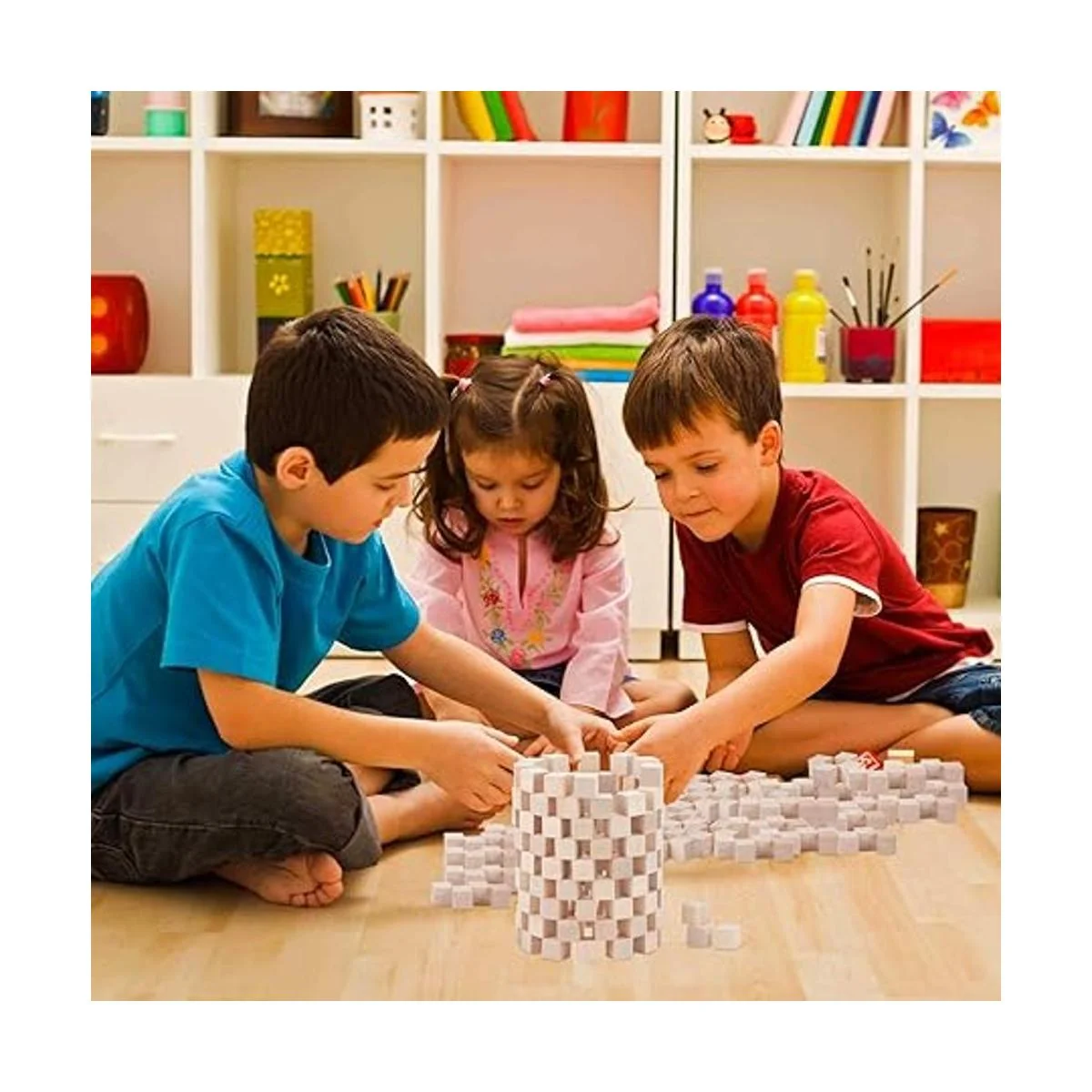 Bloques de madera paquete de 200 cubos de conteo_3