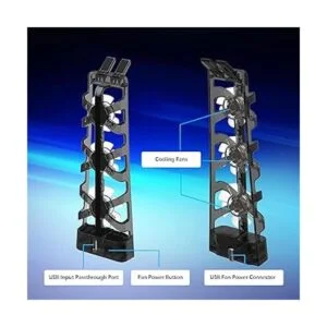 NexiGo Accesorios PS5 Ventilador de refrigeración con luz_3