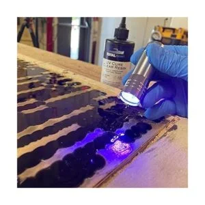 TotalBoat Resina acrílica transparente de secado UV de_4