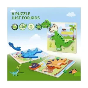 TOY Life Rompecabezas de dinosaurio para niños_2