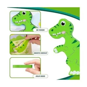 TOY Life Rompecabezas de dinosaurio para niños_3