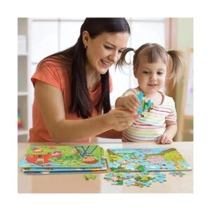 SYNARRY Rompecabezas para niños de 4 a 8 años paquete de_6