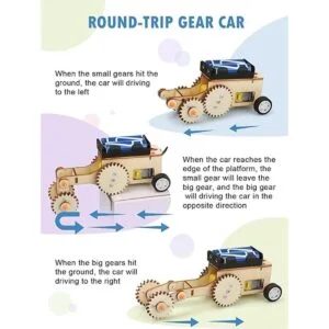 Kits de coche modelo STEM 5 en 1 proyectos STEM para_3