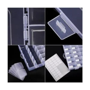 BAKHUK Paquete de 4 cajas organizadoras de plástico_4