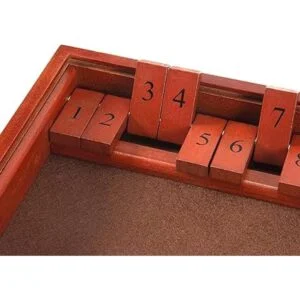 AMEROUS Juego de dados Shut The Box juego de matemáticas_4