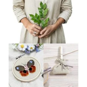 Pllieay Tela de lino 100 puro natural de 39 x 55_2